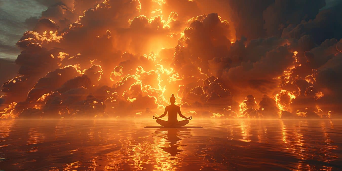 view-man-practicing-mindfulness-yoga-fantasy-setting